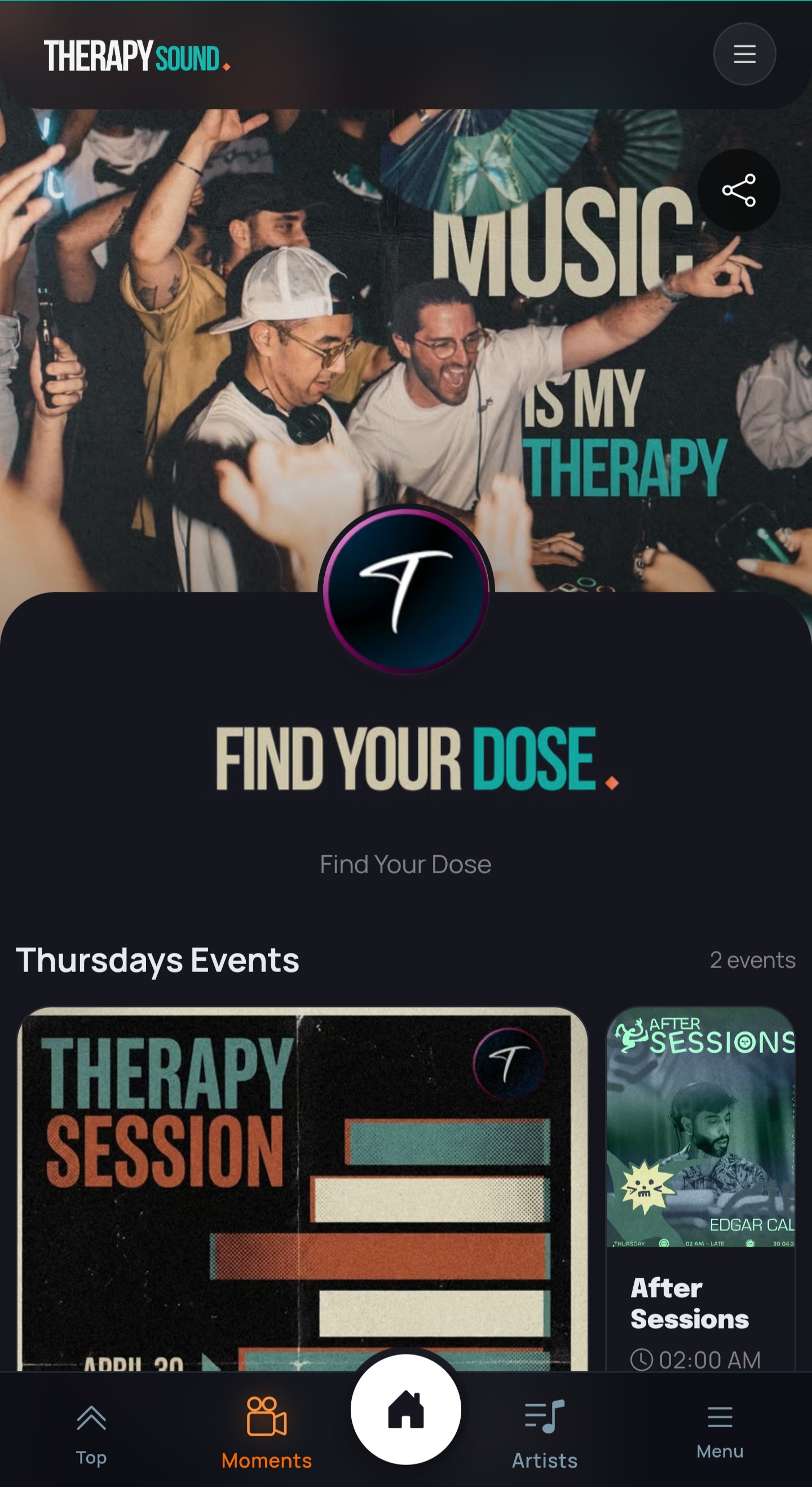 Therapy Sound profile on lınq